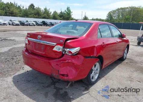 2013 Toyota Corolla Le from USA, damaged, VIN 2T1BU4EE4DC941598